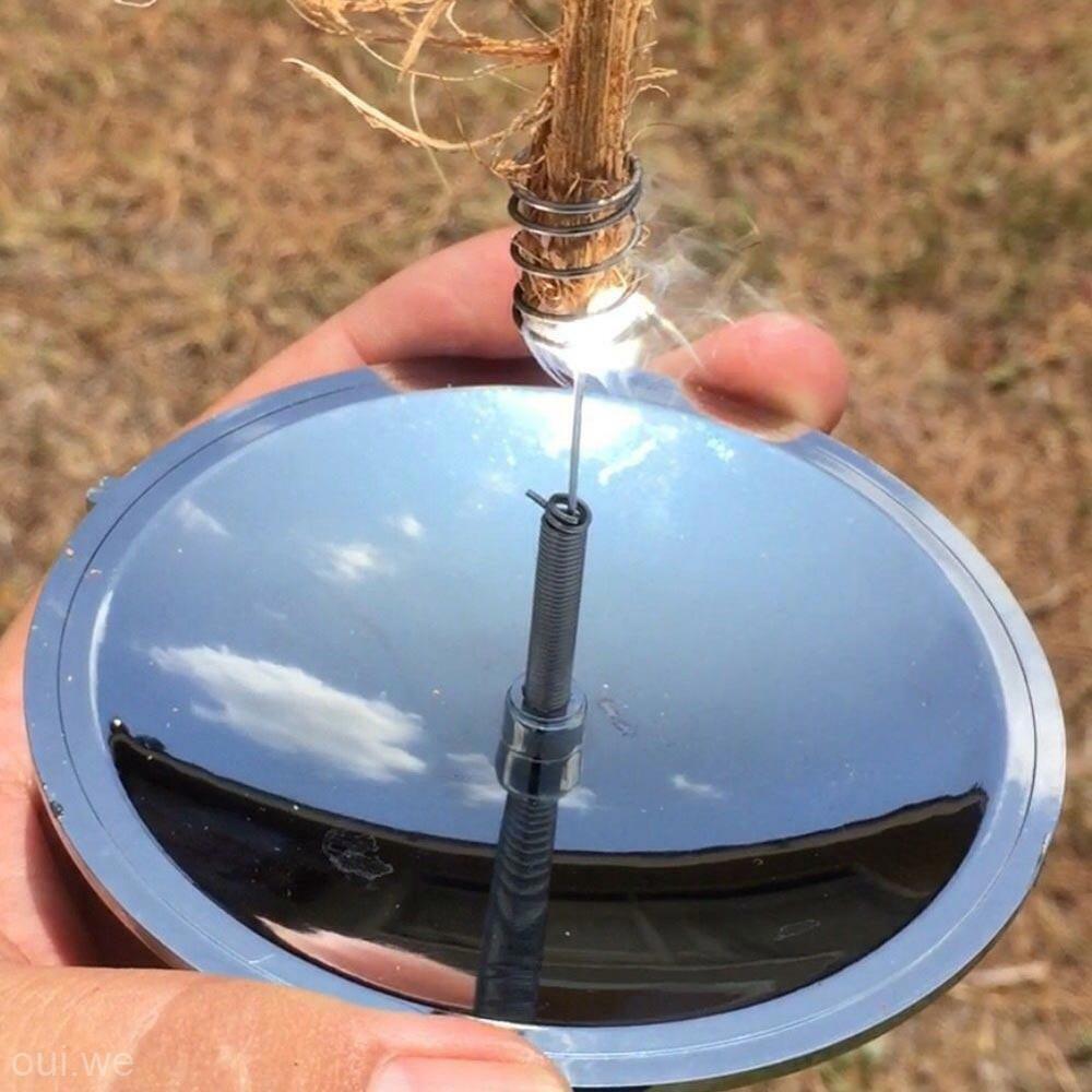 Solar Spark Lighter Fire Starter Outdoor Camping Hiking Survival Tool Sileris
