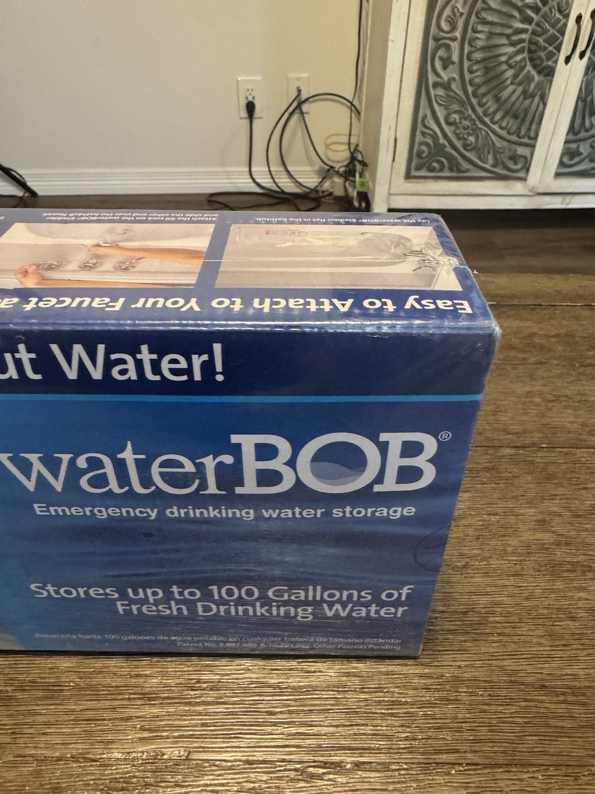 New WaterBOB Emergency Drinking Water Storage Survival 100-Gallons Kit Sealed
