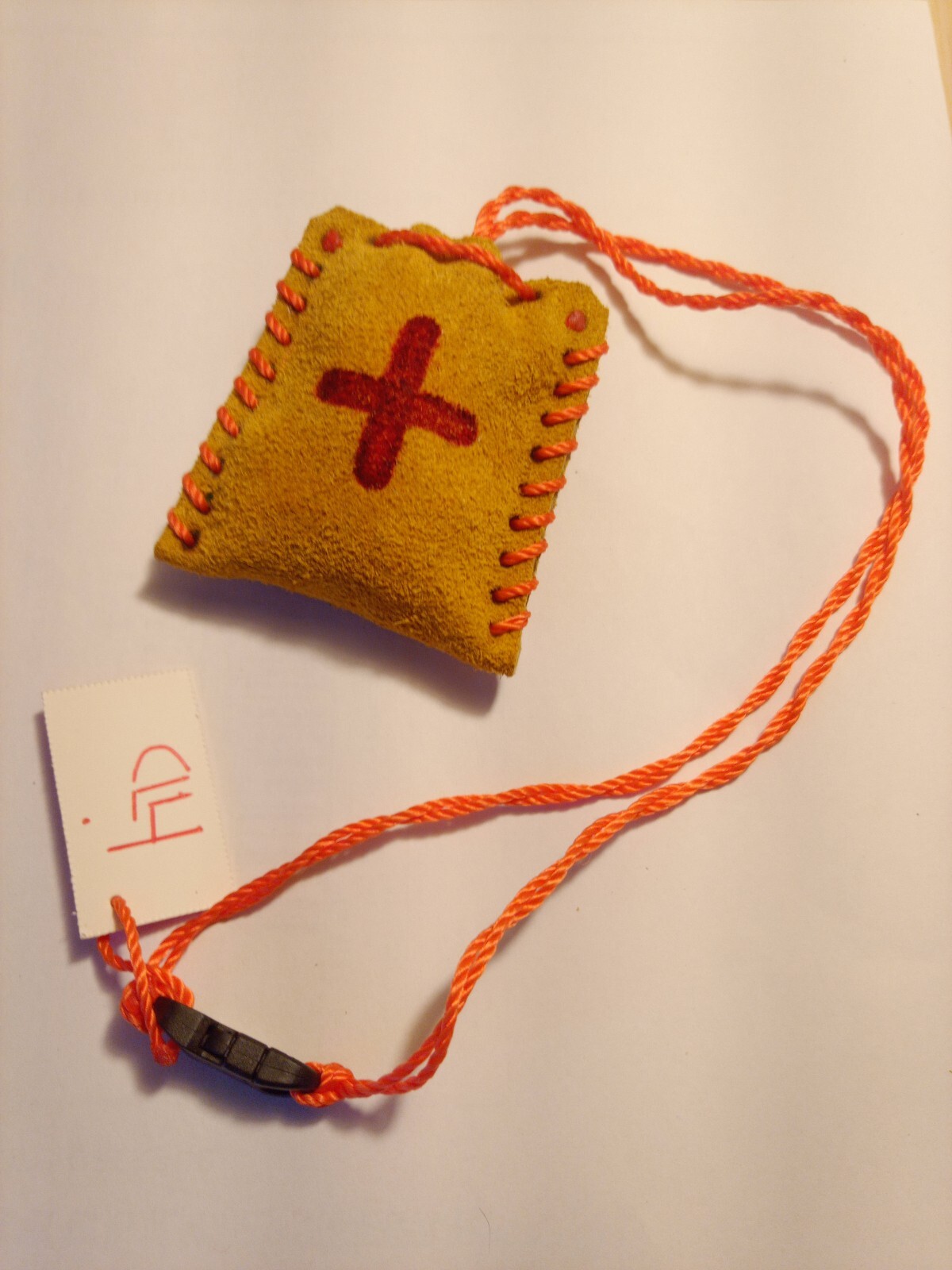 MINIMALIST EMERGENCY SURVIVAL FIRST AID NECKLACE POUCH WITH TOURNIQUET FIRST AID
