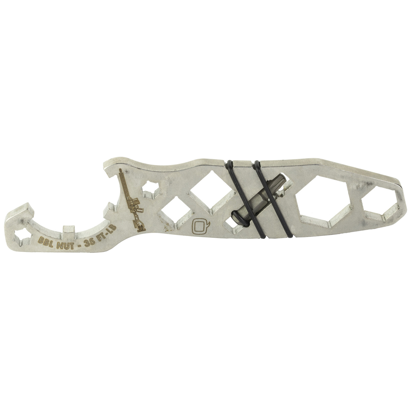 ​Q Fix Multi Tool T-25 Torx Bit,Barrel Nut,Hex – Brushed Stainless Steel Finish