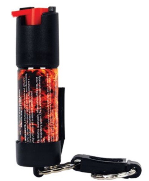 2 HOT WILDFIRE PEPPER SPRAY Police 1. 4 1/2 oz Keychain Women Safety Defense MC