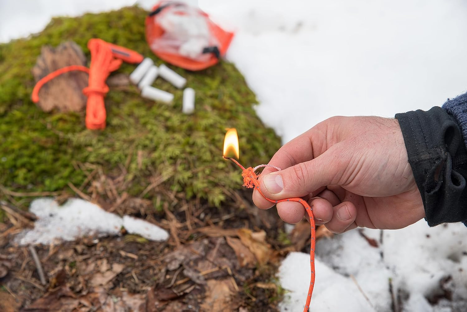 Survival Fire Lite Kit & Dry Bag – Essential Pack of 2 for Adventurers