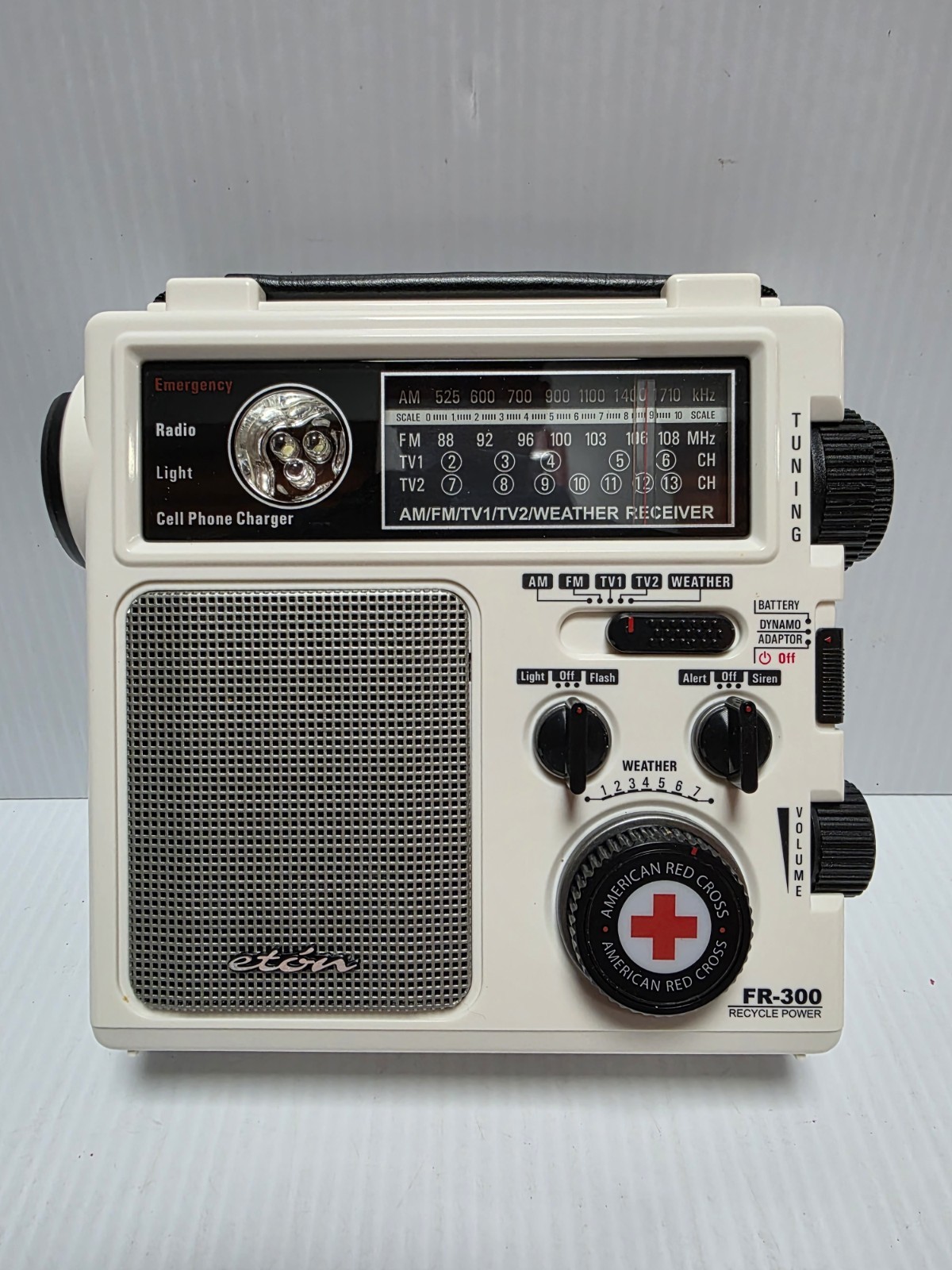 FR300 Eton American Red Cross Emergency Radio W/ Hand Crank – NEW
