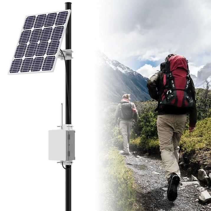 Solar Powered Device for Meshtastic LoRa Relay System, No Network Long Distance