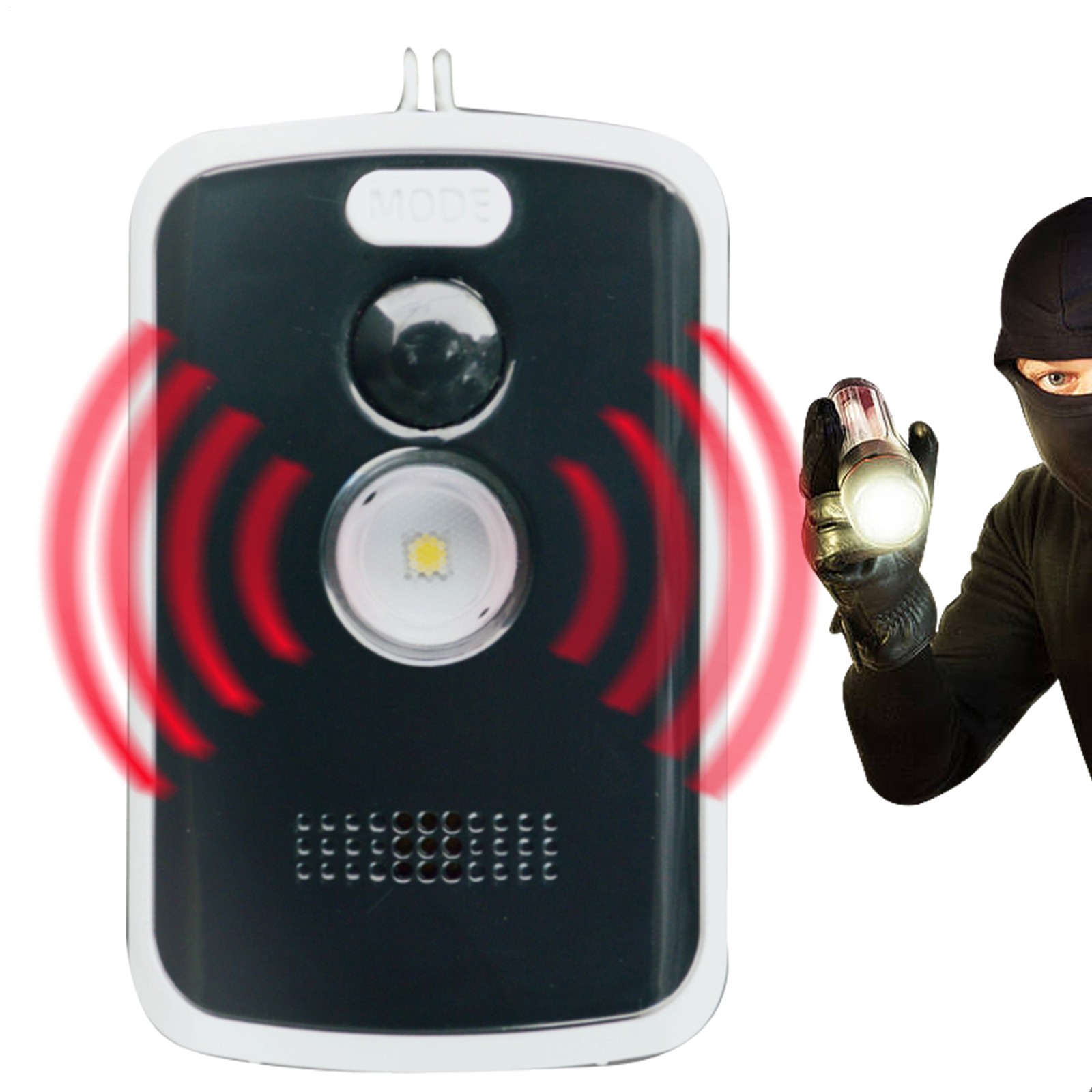 Motion Sensor Alarm Perimeter Outdoor Camp Safe Outdoor Burglar Alarm 125db