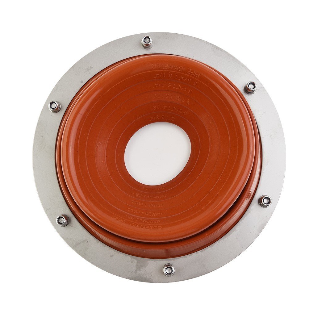 Adjustable Hole Size For tent Stove Flue Kit for Custom Fit 95mm 114mm