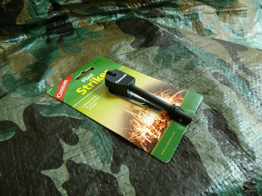 COGHLANS FLINT STRIKER WATER RESISTANT FOR OUTDOOR EMERGENCY CAMPING US SELLER