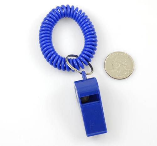 Emergency, Survival, Safety Plastic Whistle Camping Life 12 Piece Free Shipping