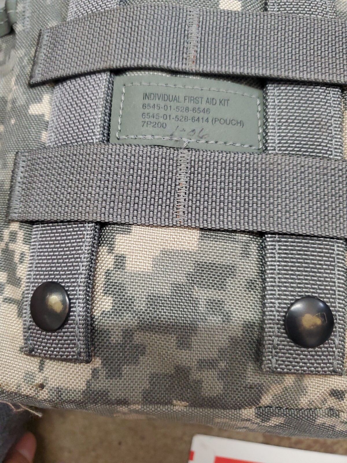 ACU-MAX IFAK Military First Aid Kit Trauma With Tourniquet And Extra Check Pi