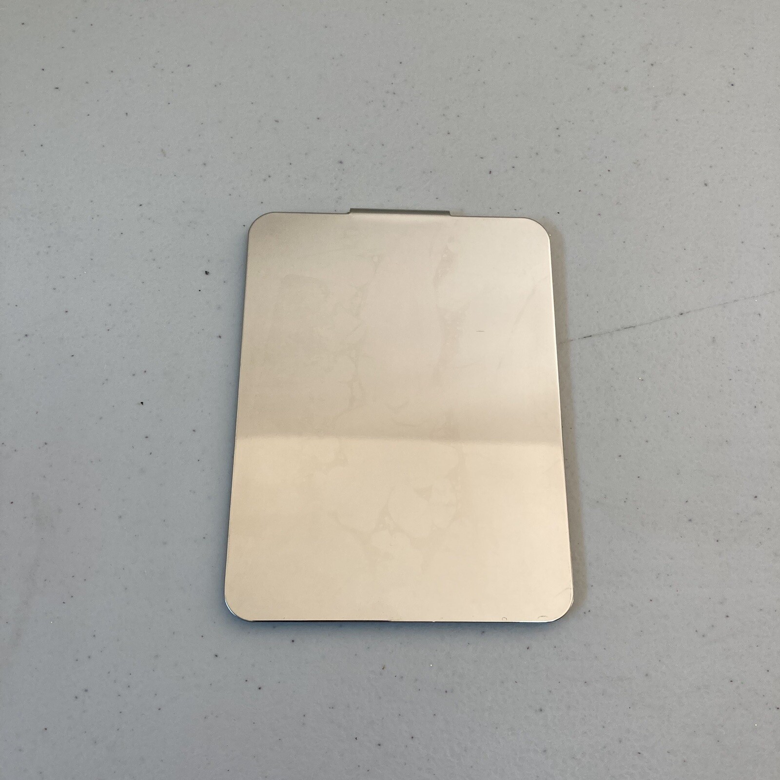 Vintage Italian Army Signal Mirror Stainless Camping/Survival