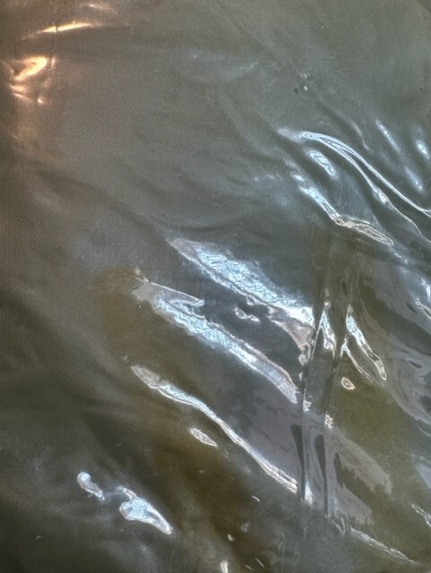 Waterproof Vinyl Rain Poncho Full Length 50″ x 80″ Boulder Creek Green TX