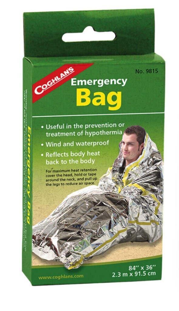 Coghlan’s Emergency Bag Survival Bag Camping 9815