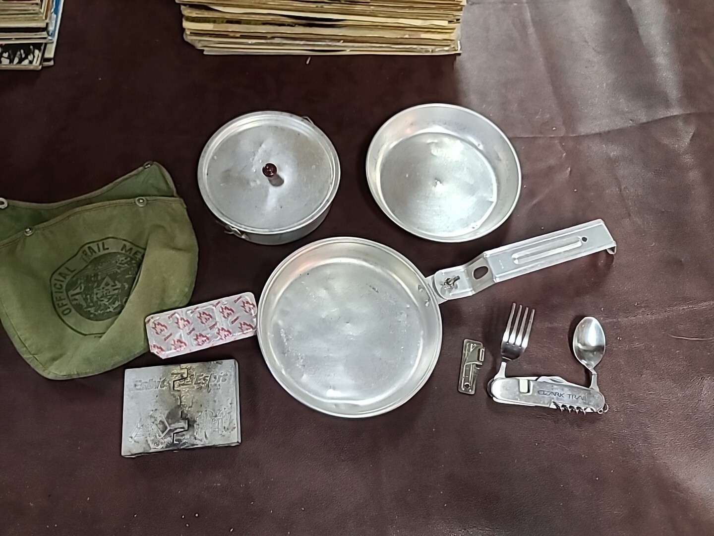 camping gear lot used