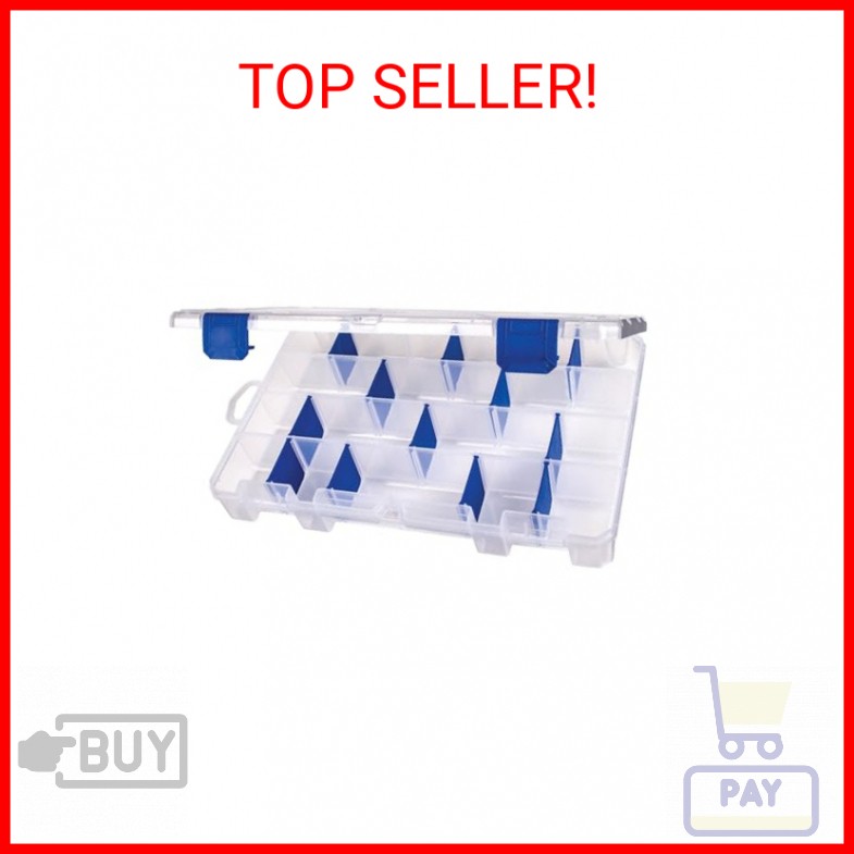 Flambeau Outdoors 4007 Tuff Tainer Fishing Tackle Box with Zerust Anti-Rust Divi