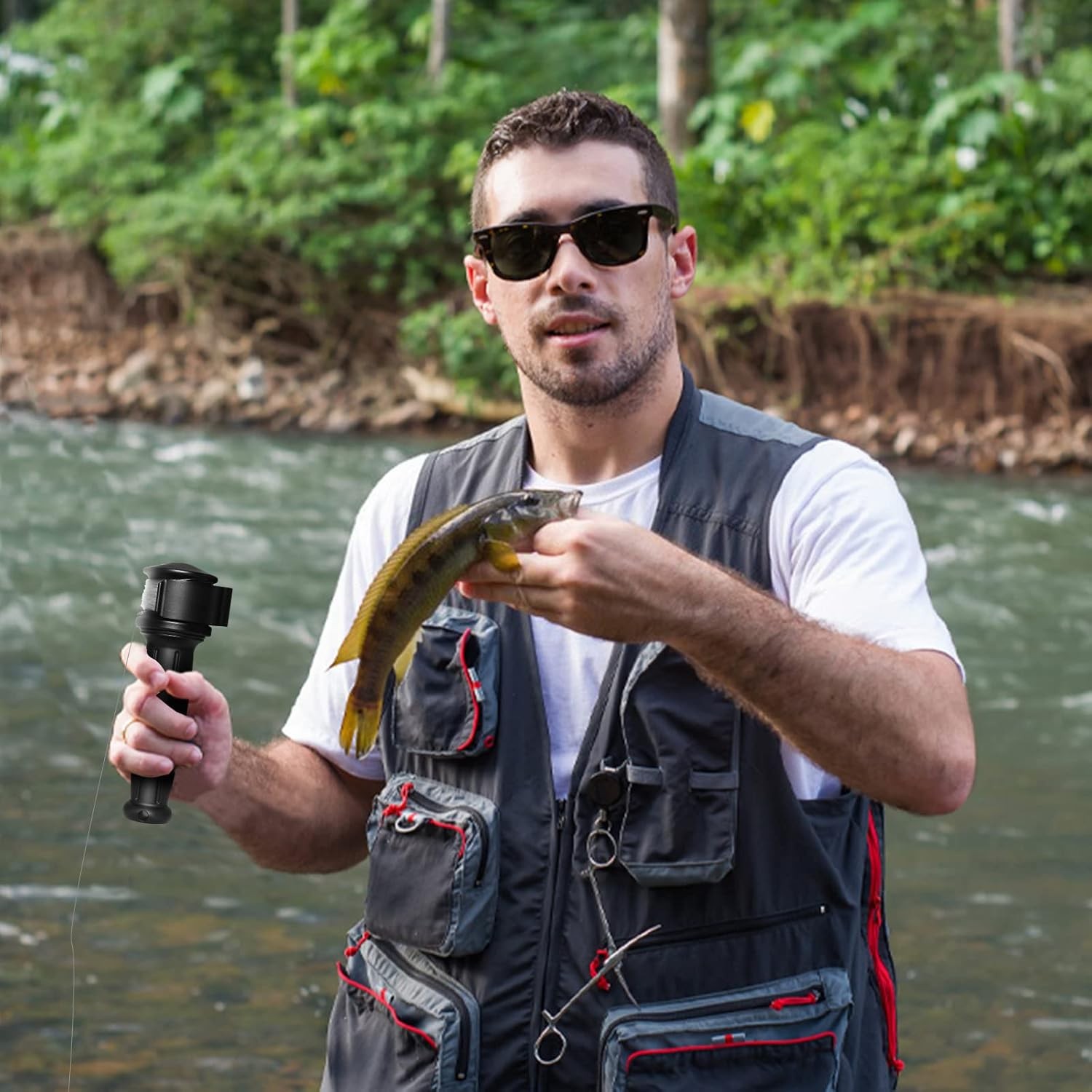2.0 Backpacker Survival Fishing Kit Emergency Lightweight Fishing System Travel
