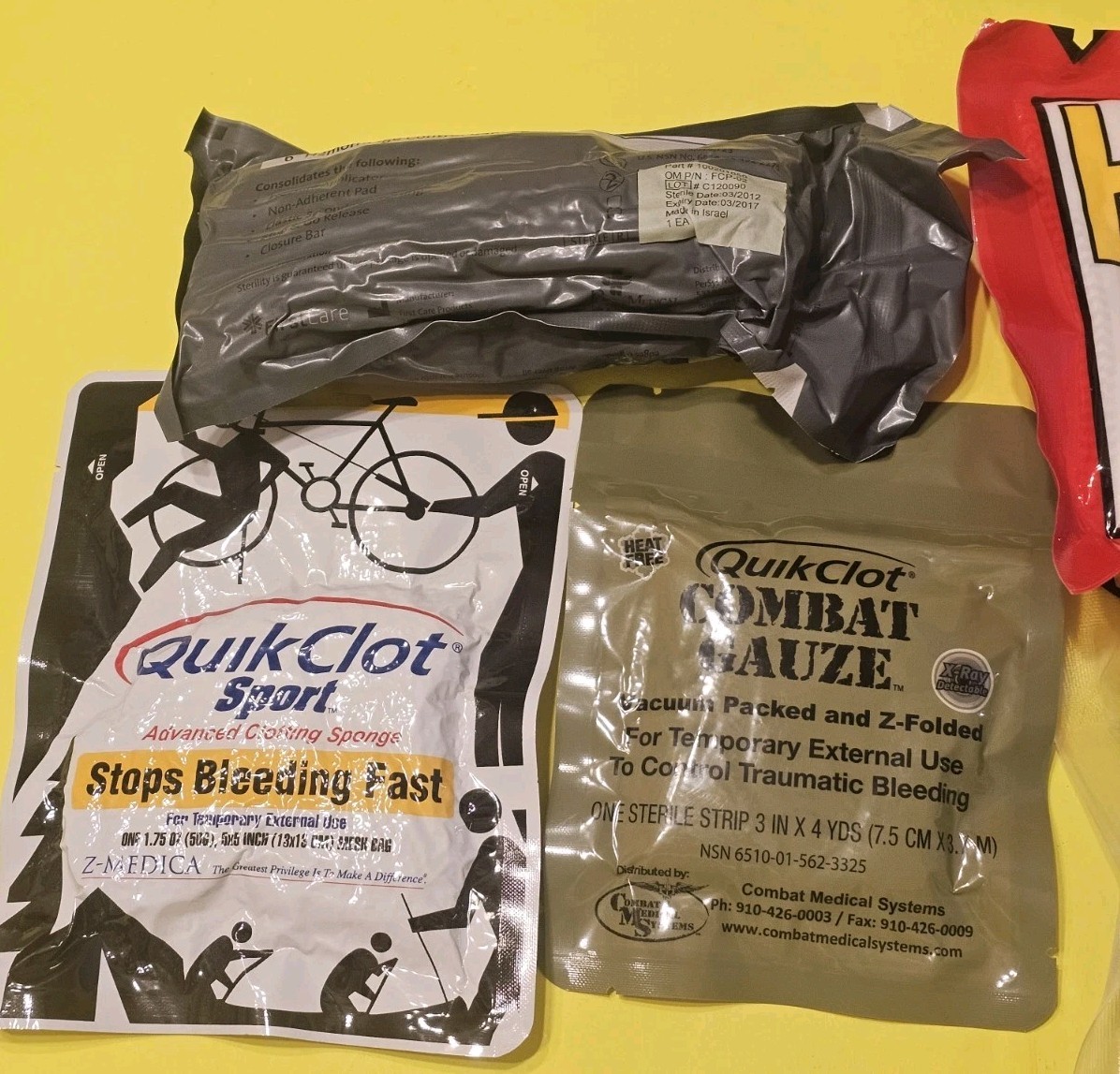 SURVIVAL CAMPING HIKING FIRST AID BACKPACKING EMERGENCY PREPPERS GEAR LOT KIT