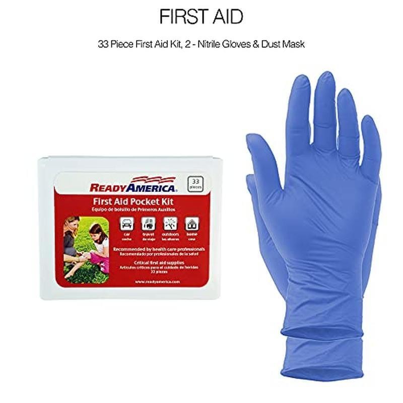 72 Hour Emergency Survival Kit First Aid Go-Bag Food Water Preparedness New