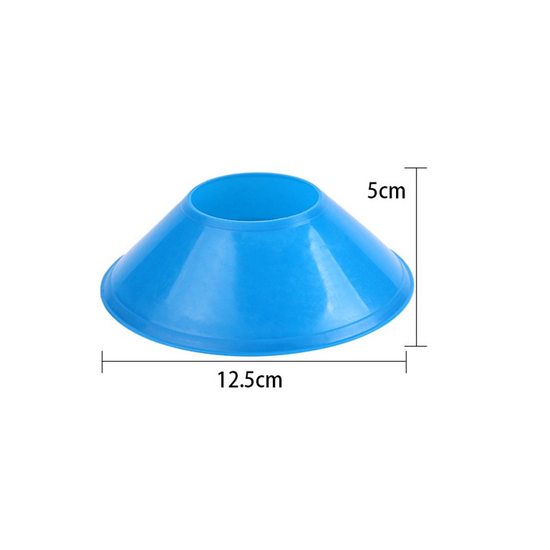 10pcs Cone Set Football Training Equipment For Kid Disc Cones Agility Exercise