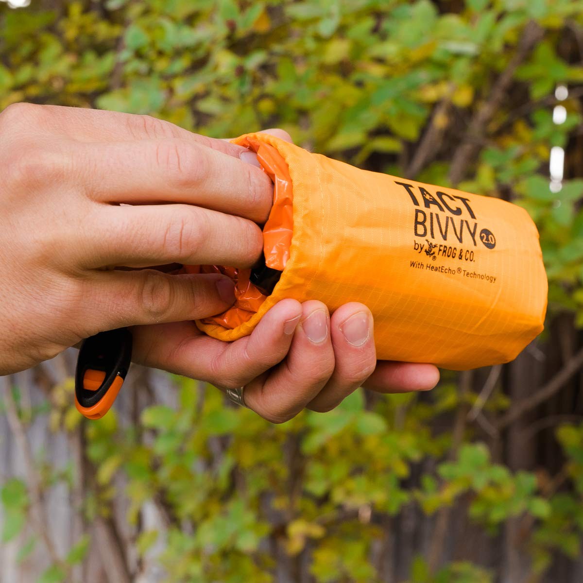 Survival Frog Tact Bivvy 2.0 Emergency Ultra-Compact, New Tactical Orange