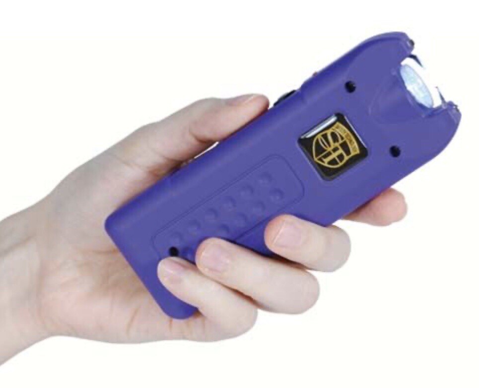 SIREN ALARM LED MAX AMPS CIVILIAN Stun Gun Rechargeable Home Defense Heavy Duty
