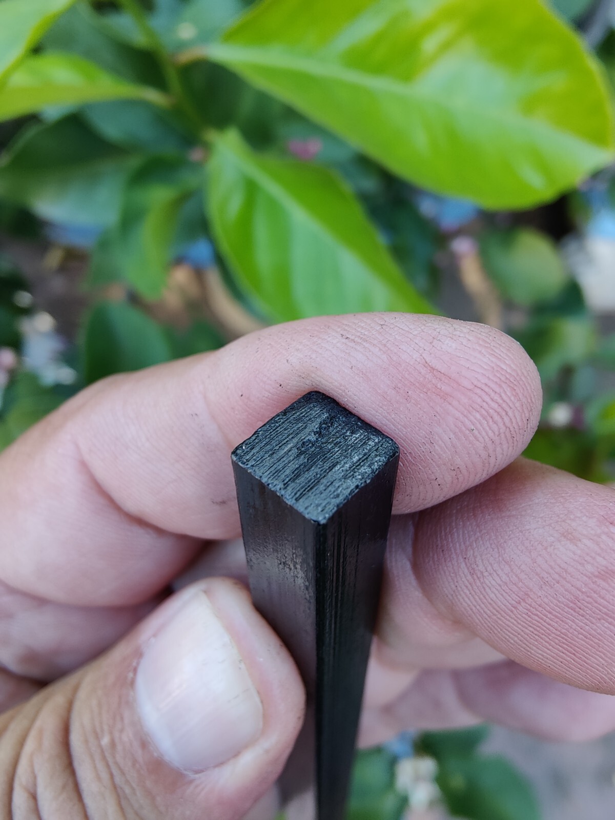 6″ x 3/8″ Square Mischmetal Ferrocerium firesteel ferro rod “El Kuatro.” ferroce