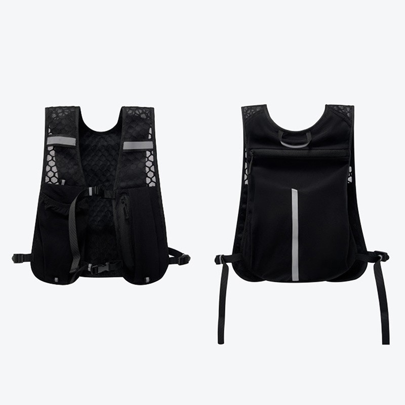 For Biking Running Storage Vest Lightweight Running Vest Reflective Chest Pack