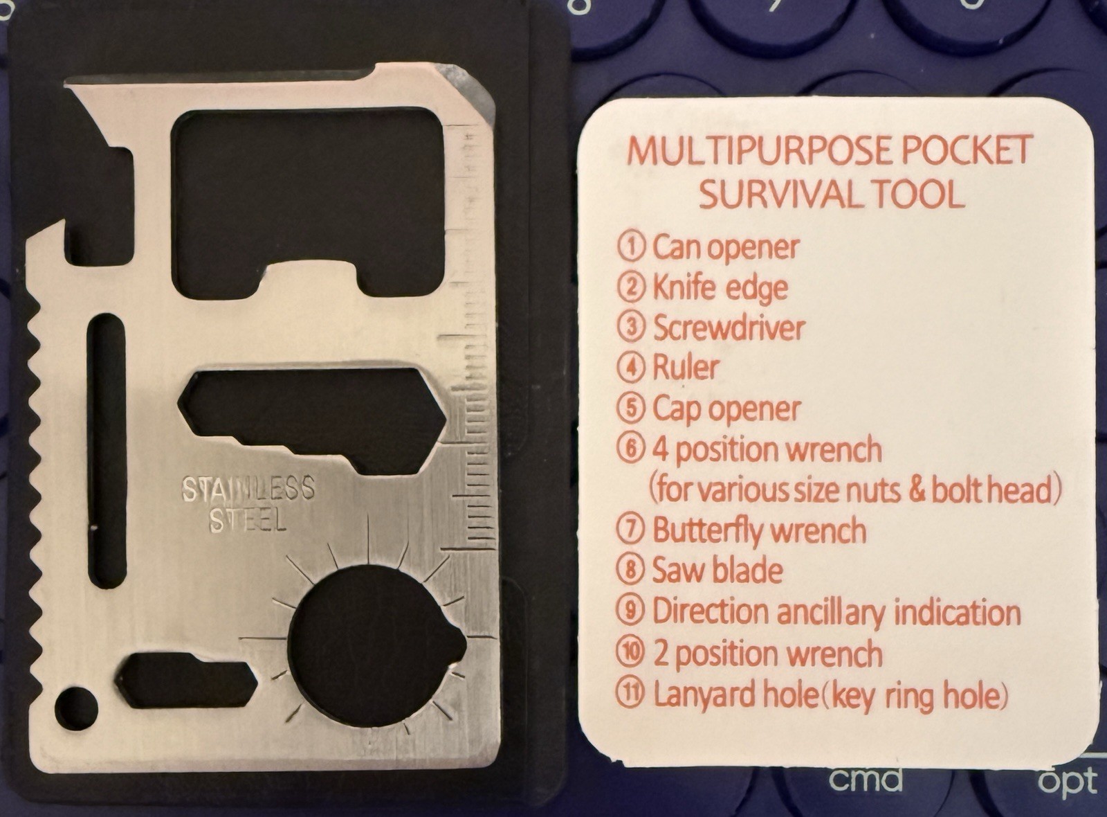 Fathers Day Gift Special 12 in 1 Emergency/Survival Kit Many Features for family