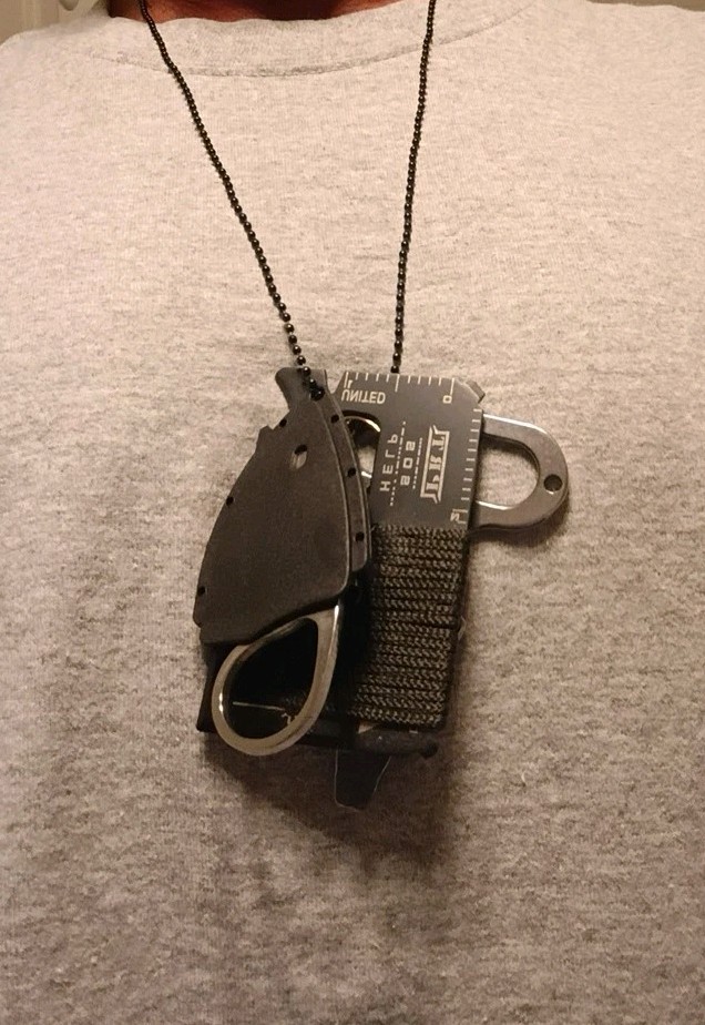 Survival Tools EDC Survival Gear Equipment Knife Rope Opener Emergency Multi Use