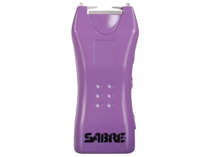 Sabre 600,000 Volt Stun Gun Flashlight Purple