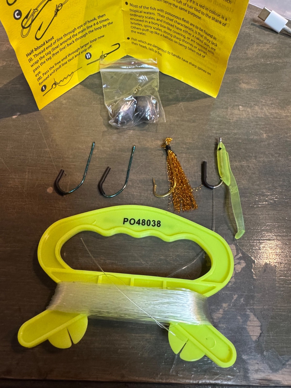 Emergency/Survival: BCB Liferaft Fishing Kit, Ultralight, Pocket Sized, Compact
