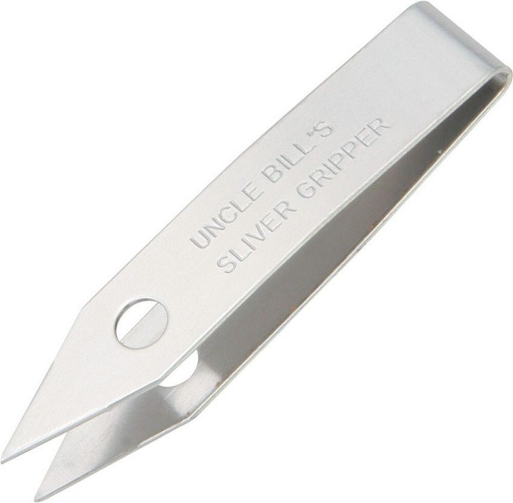 Sliver Gripper Precision Tweezers Stainless Steel Construction – 0600