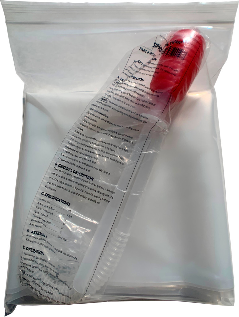 AquaPod Kit 65 gal Emergency Water Storage Drinking Water Container Home Bathtub