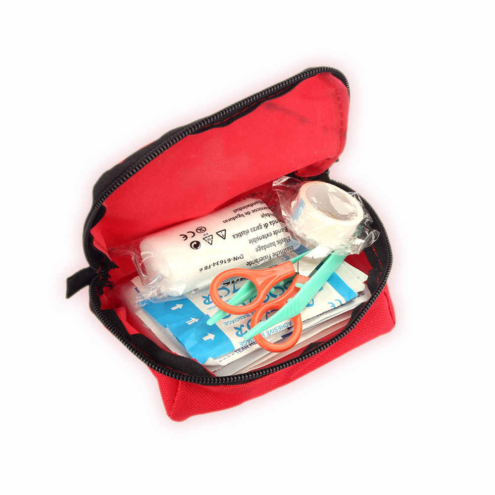 First Aid Kit Emergency Survival Medical Rescue Bag Treatment Case Home Outdoor