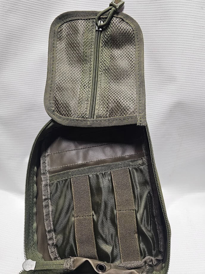 Emergency Survival Kit Bag First Aid IFAK Trauma Med Kit – 20 Pieces – Prepping