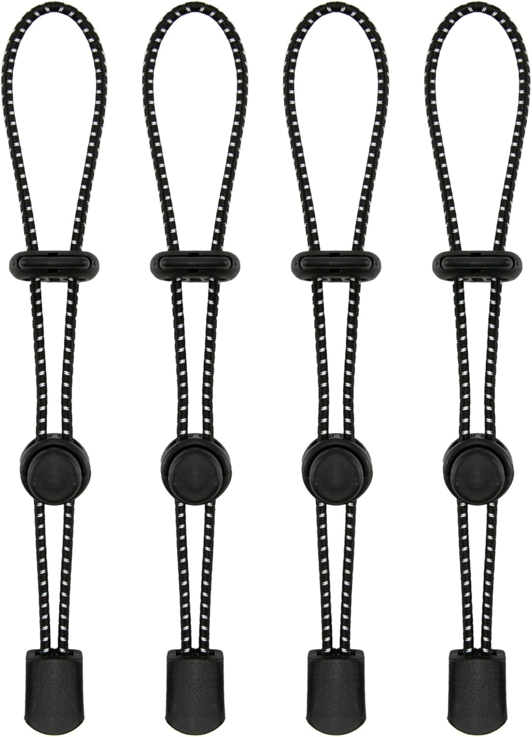 4Pcs Climbing Stick Holder, Hiking Trekking Pole Backpack Bungee Straps, Adjusta