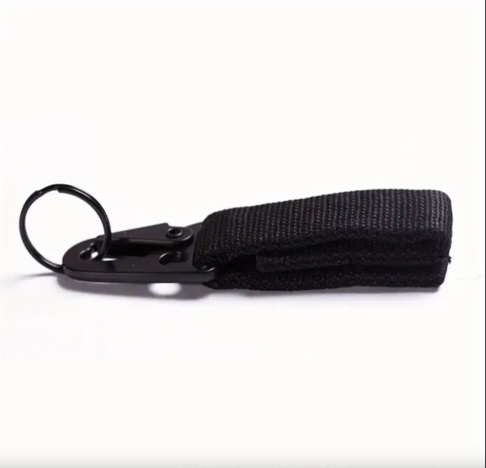 Tactical Carabiner Clip Band Strap Webbing with Key Chain Hook