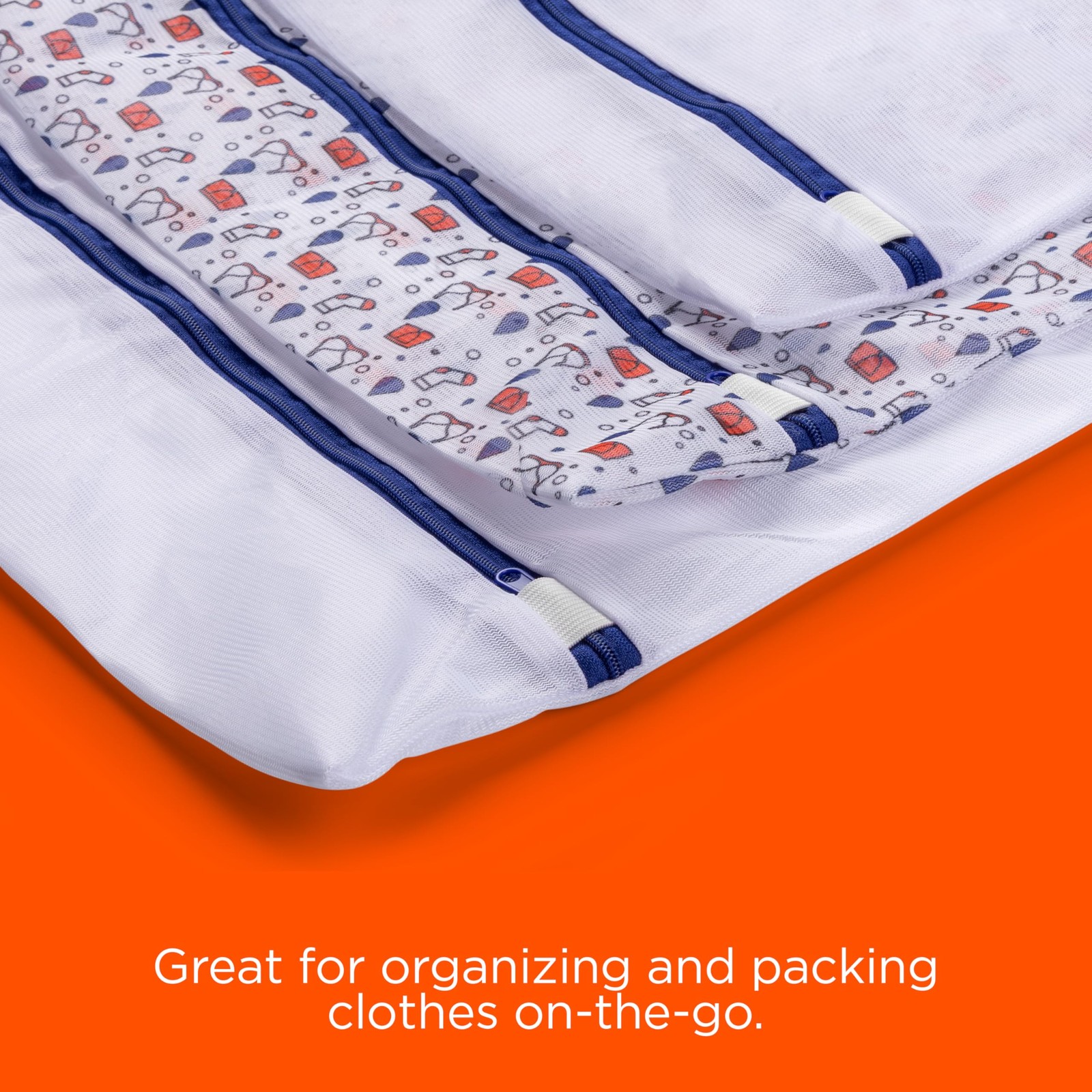 Tide Delicate Clothes Mesh Wash Bags for Machine, 3 Small, Medium, Large