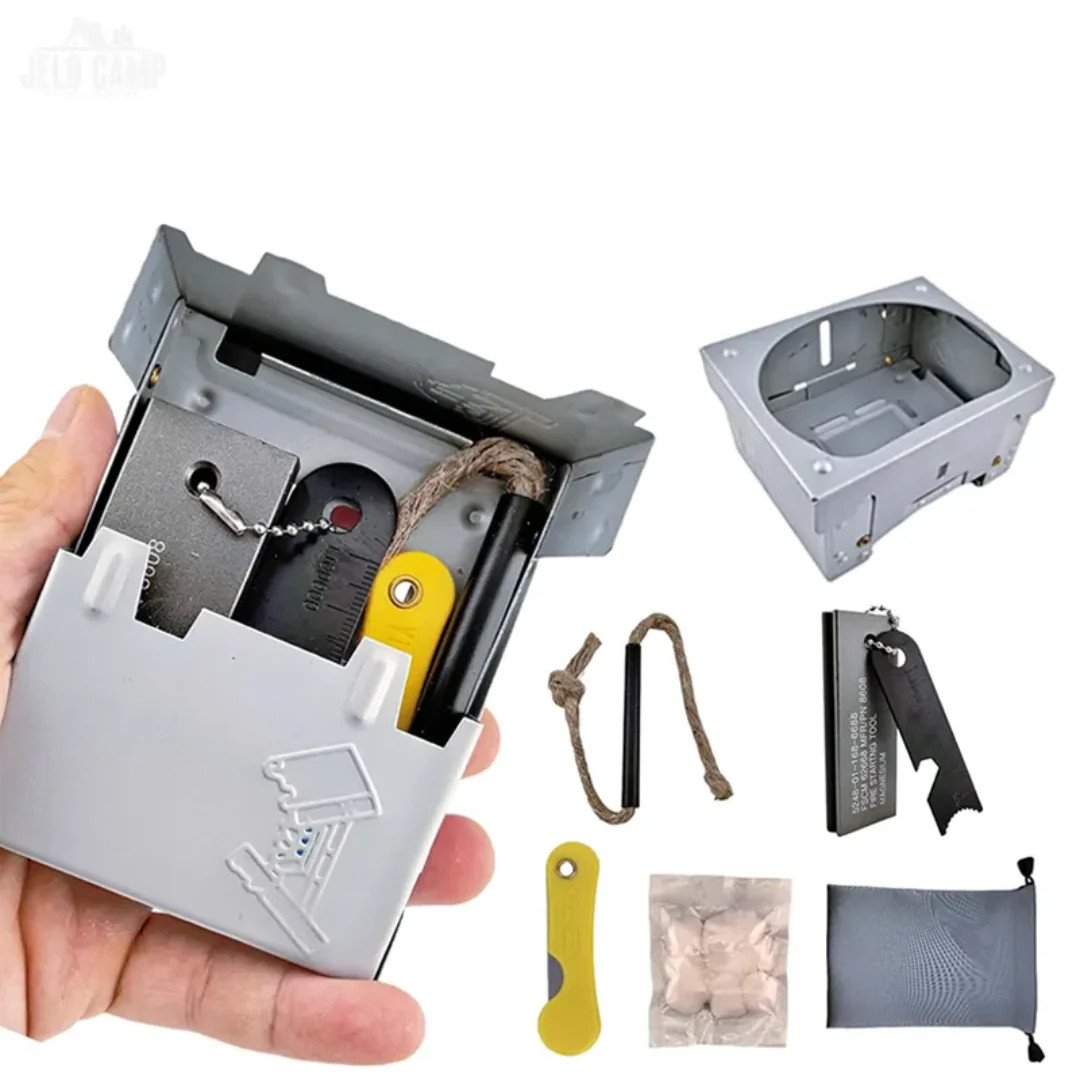 Compact Survival Fire Starter Kit – All‑in‑One Ignition and Cooking