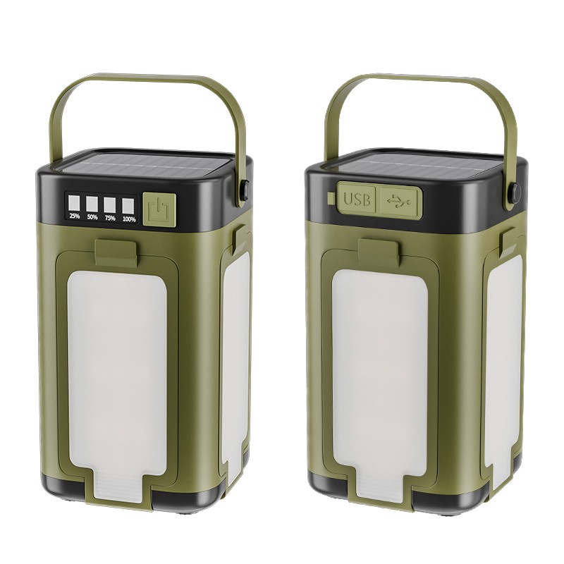 Ultimate Camping Companion Foldable 4-Leaf Solar Charging Lamp
