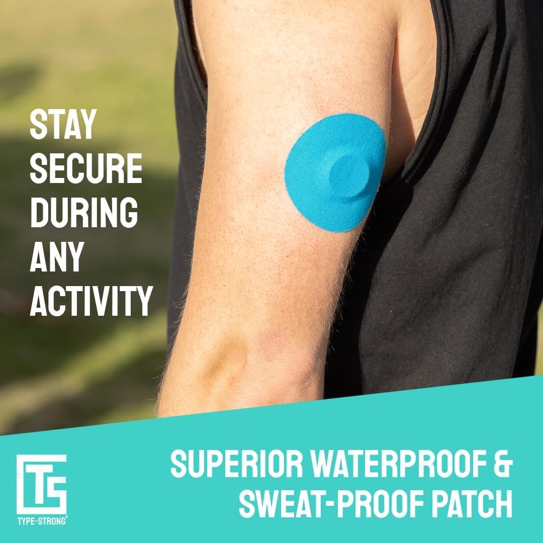 20 Pack Tan Freestyle Libre 3 Adhesive Patches. Waterproof Libre 3 Sensor Cov…