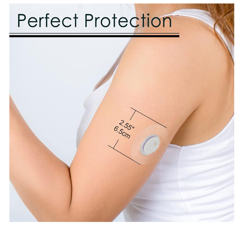 45Pack Libre 3 Plus Sensor Covers Waterproof Freestyle Adhesive Patches Libre