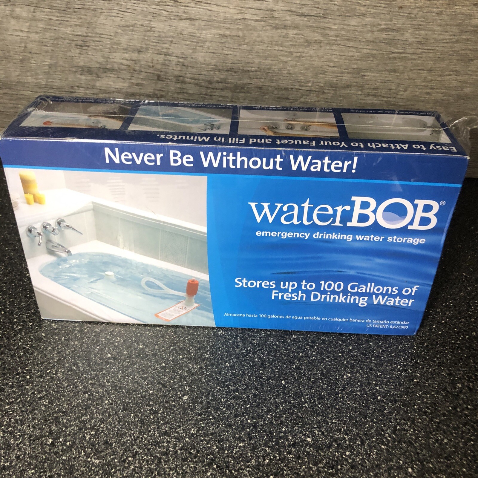 Water BOB Survival Emergency Drinking Fresh Water Storage 100-Gallons Kit New
