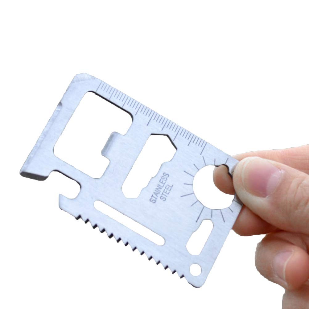 Multifunction Tool Card 11 in 1 Outdoor Survival Card Camping Tools