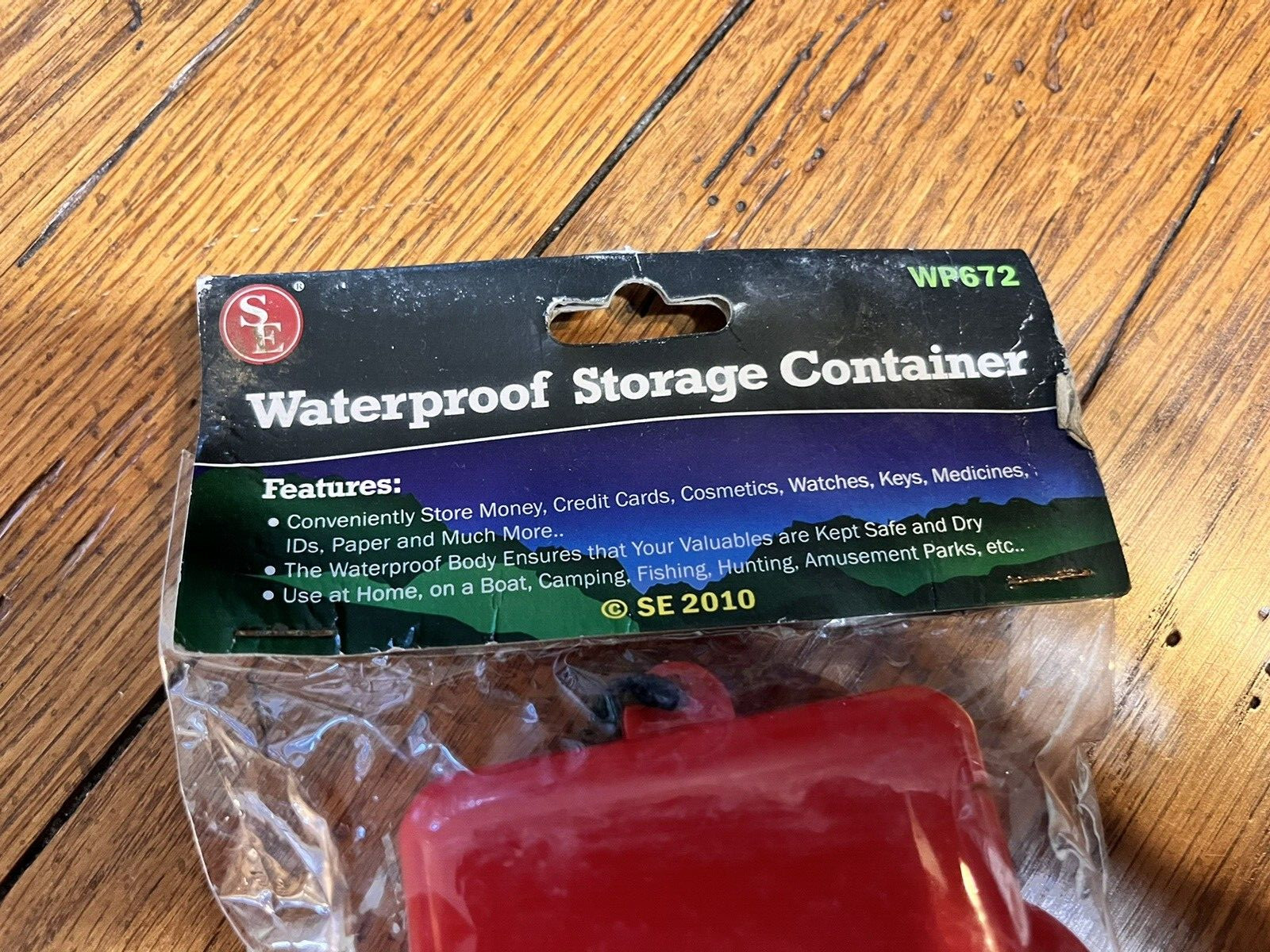 NEW WATERPROOF PLASTIC STORAGE BOX HOLDER CONTAINER KEYS MONEY CAMPING FISHING