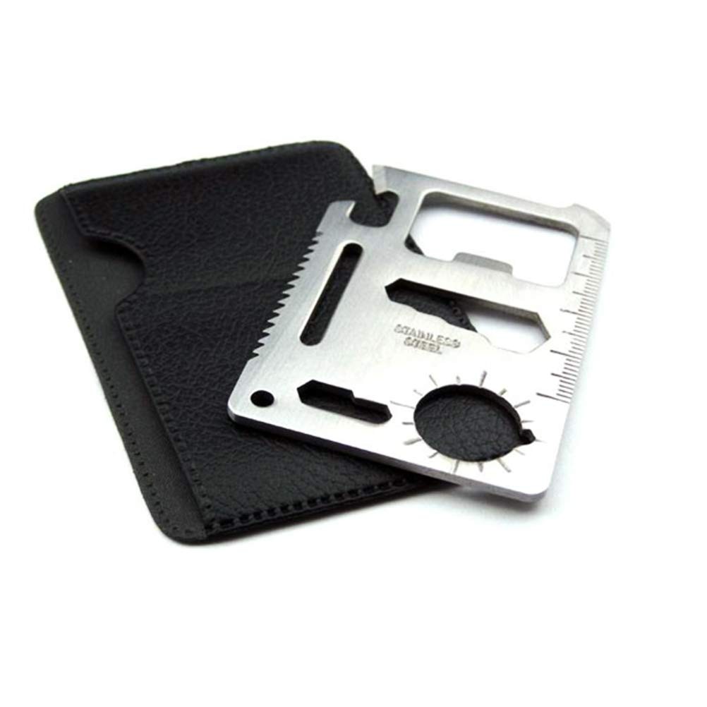 Multifunction Tool Card 11 in 1 Outdoor Survival Card Camping Tools