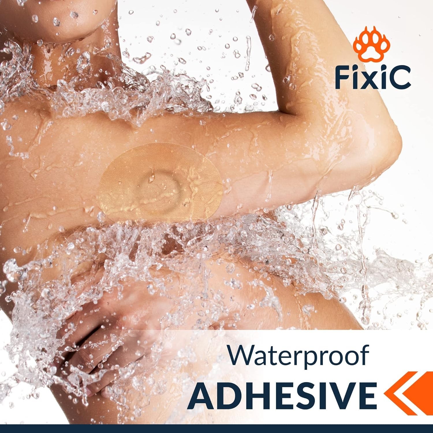 Freestyle Adhesive Bandages – 25 Count Waterproof Patches for Libre Sensors
