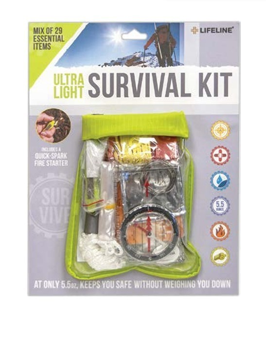 Ultralight Survival Kit – 29 Piece | Compact Outdoor, Travel & Emergency Gear