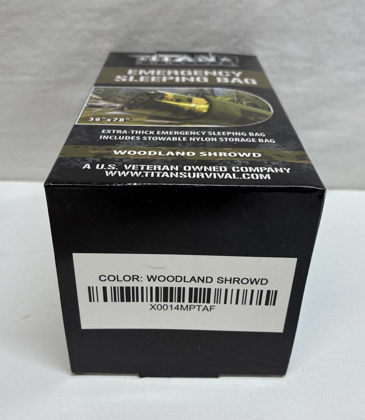 Titan Survival Emergency Sleeping Bags 36” X 78”