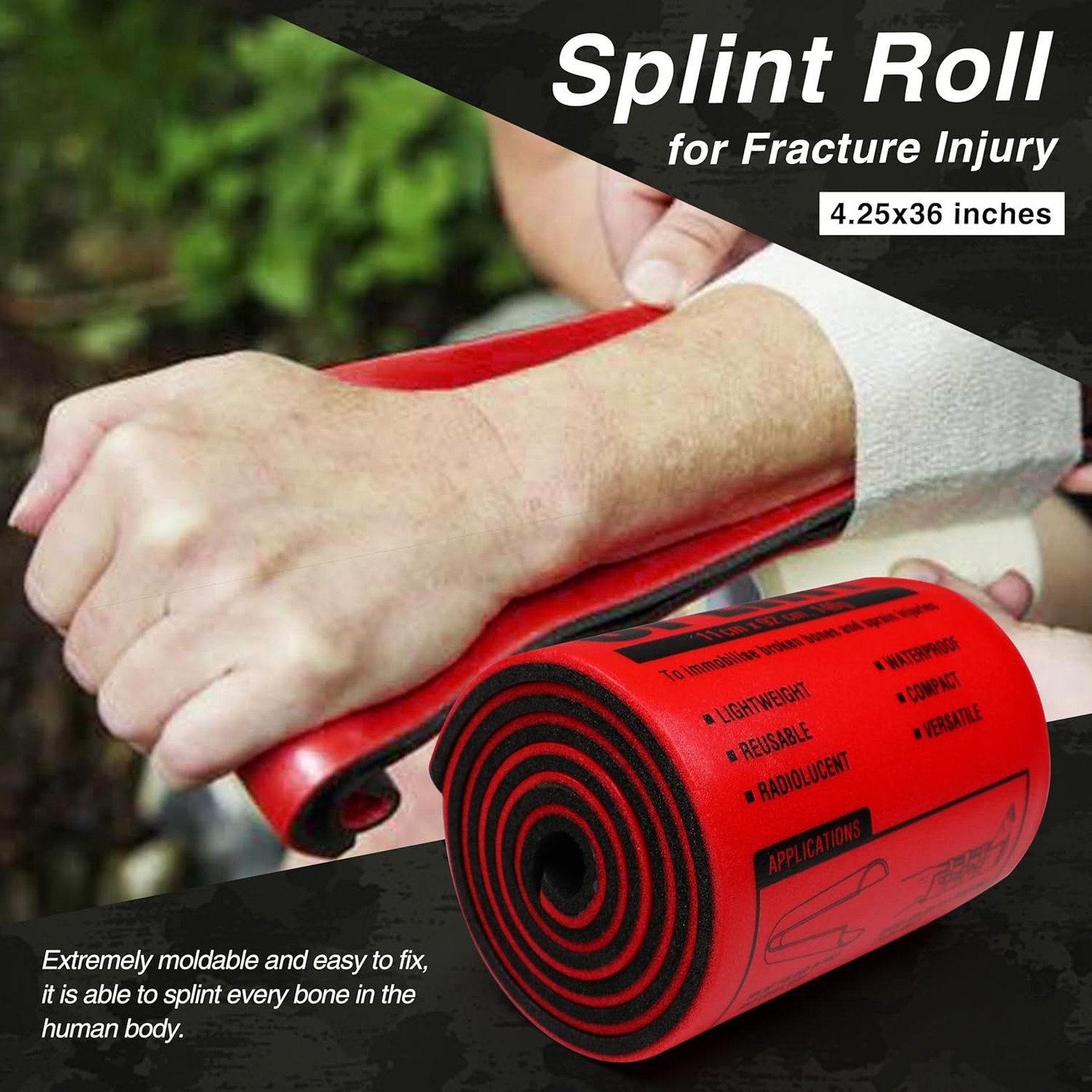 First Aid Kit Survival with Israeli Bandage Chest Seal Tourniquet Splint