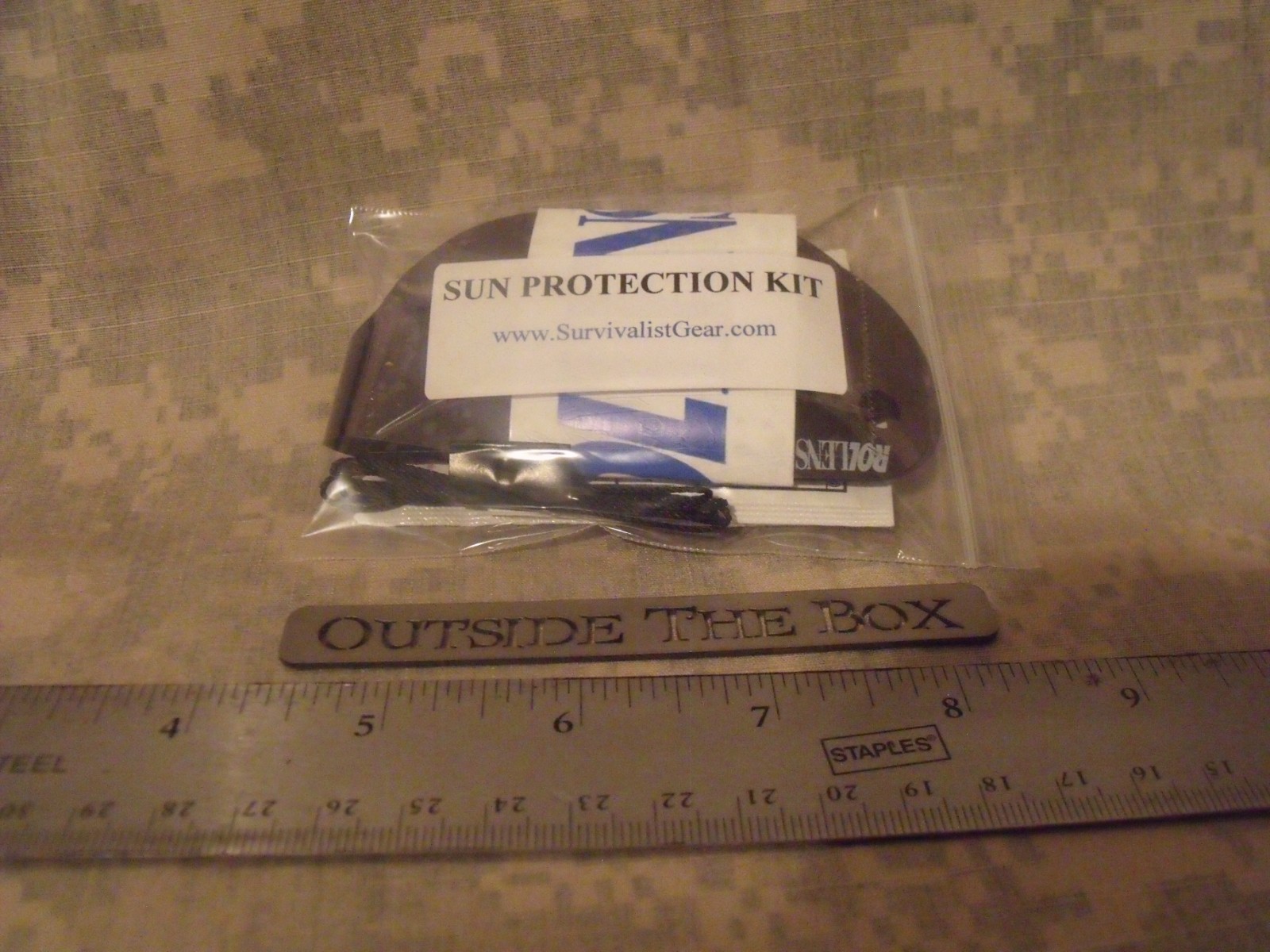 Emergency/Survival: Sun Protection Kit – Sunglasses, Sunscreen, Burn Gel EDC UV
